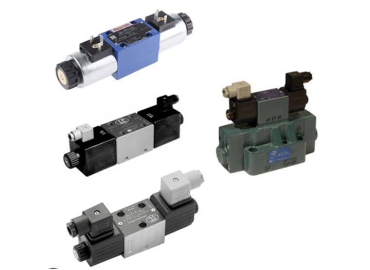 Typical Industrial Cetop 3 & 5 standard Directional Control Valves