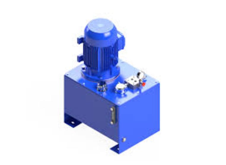 Typical Industrial style hydraulic power unit, thes range from 3.0 Kw to 100 Kw in size